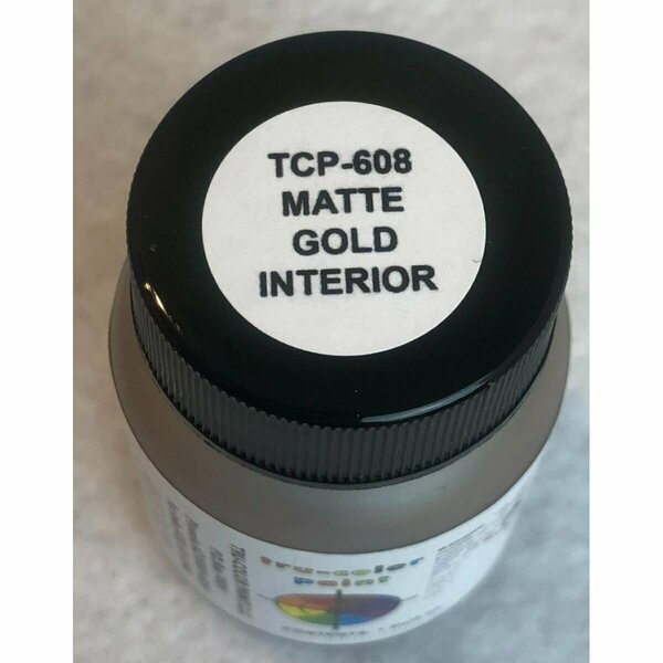 Tru-Color Paint Paint, Auto Interior Gold TCP608